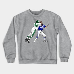 the philly white Crewneck Sweatshirt